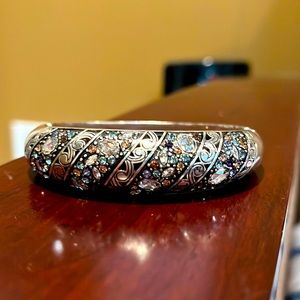 Brighton clasp multi stoned bracelet